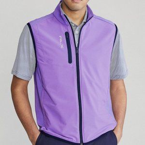 RLX  Ralph Lauren Zip Tech Vest Purple Martin